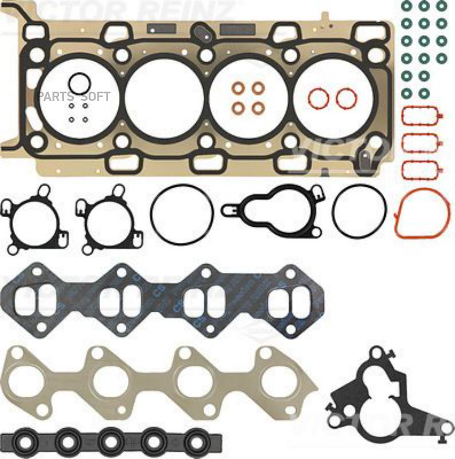 

02-42140-01_к-кт прокладок ДВС верхний \ Renault Master III/Opel Movano M9T 2.3dCi 10>