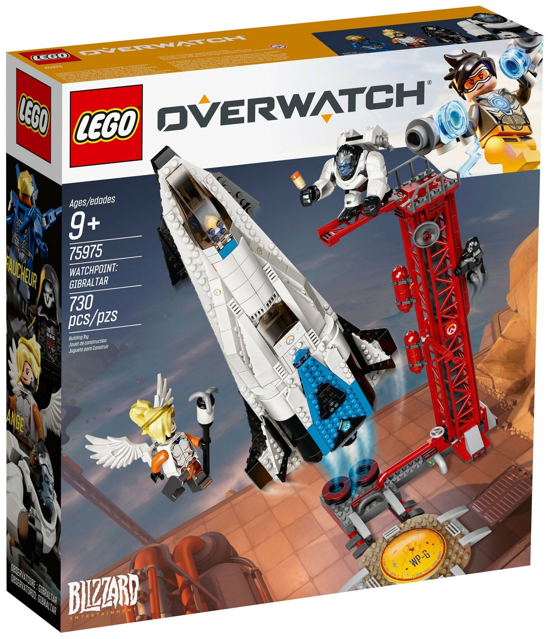 Конструктор LEGO Overwatch 75975 Пост наблюдения: Гибралтар книга прогейминг overwatch киберспорт