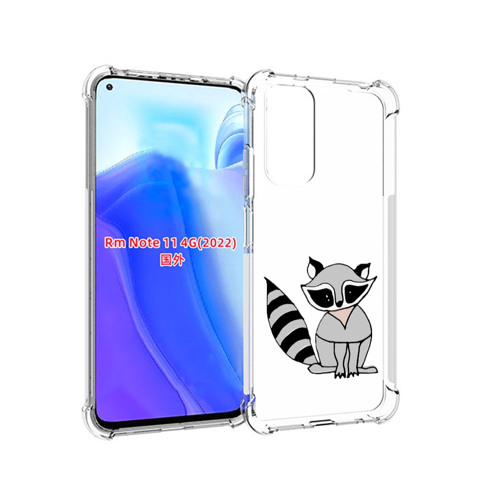 

Чехол MyPads Енотик для Xiaomi Redmi Note 11 4G ( Глобальная версия ), Tocco