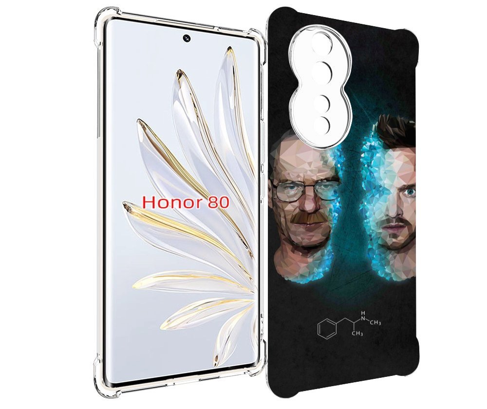 

Чехол MyPads во-все-тяжкие для Honor 80, Прозрачный, Tocco