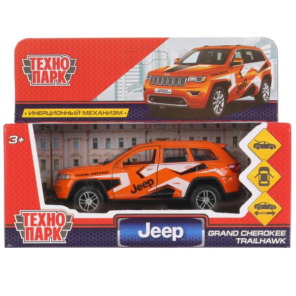 

Машина металл JEEP GRAND CHEROKEE СПОРТ 12 см .2x36шт, Оранжевый