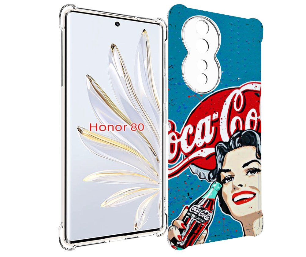 

Чехол MyPads вкусная кола картинка для Honor 80, Прозрачный, Tocco