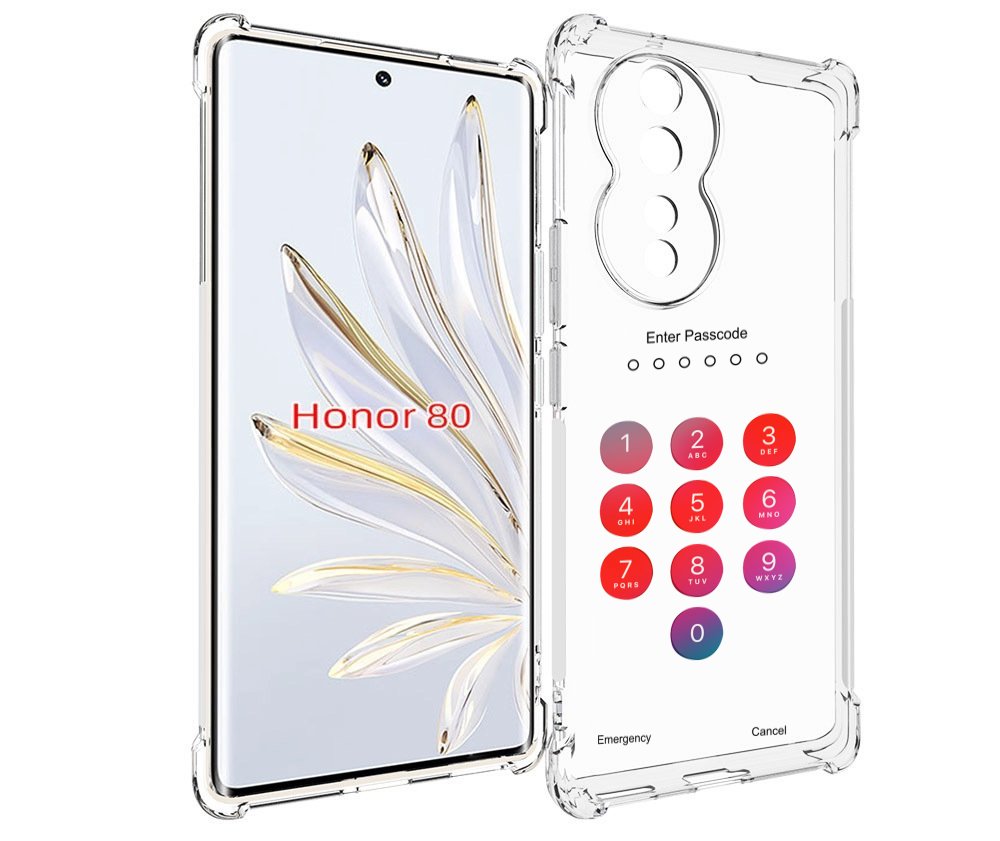 

Чехол MyPads введите-пароль для Honor 80, Прозрачный, Tocco