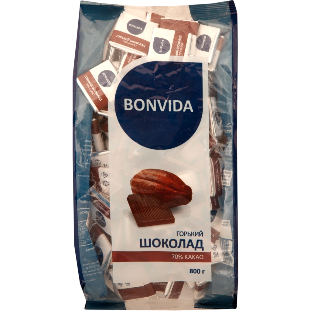 

Шоколад Bonvida горький 800 г