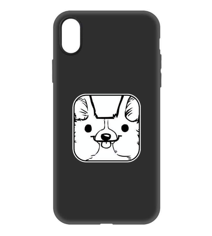 

Чехол-накладка Krutoff Soft Case Собачка в кубе для INFINIX Note 11 Pro черный