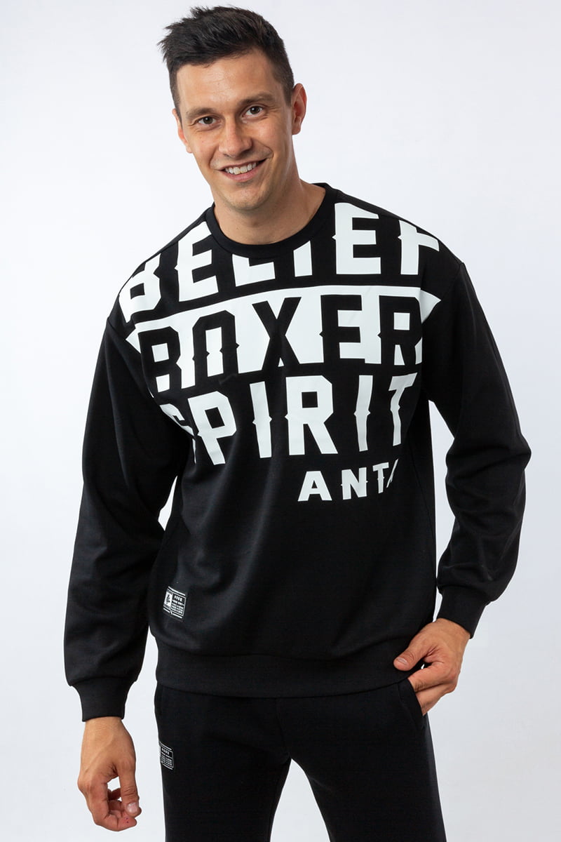 Свитшот мужской Anta 852237740 Fight Club A-SPORTS SHAPE черный XL