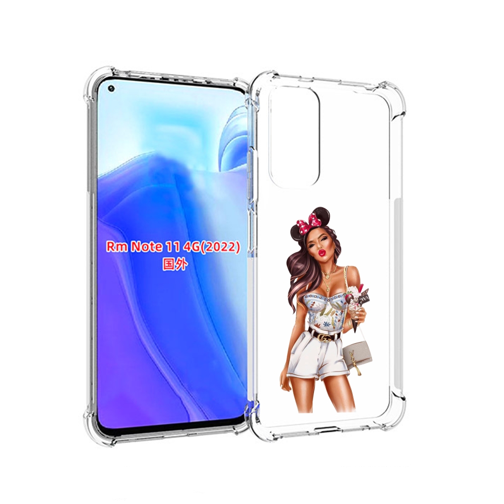 

Чехол MyPads Девушка-микки для Xiaomi Redmi Note 11 4G ( Глобальная версия ), Tocco