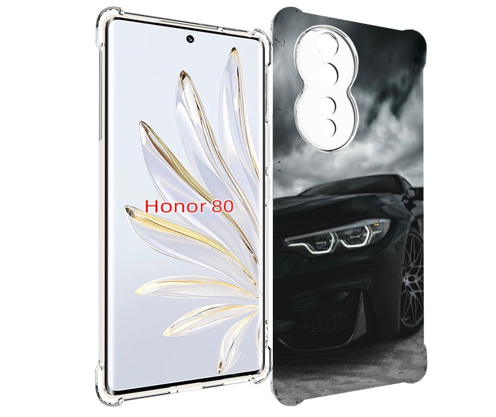 

Чехол MyPads бмв М3 мужской для Honor 80, Прозрачный, Tocco