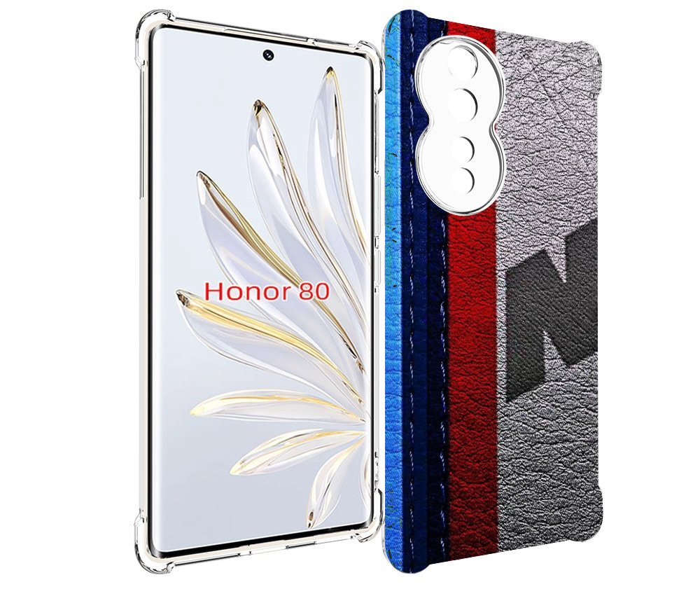 

Чехол MyPads бмв М мужской для Honor 80, Прозрачный, Tocco