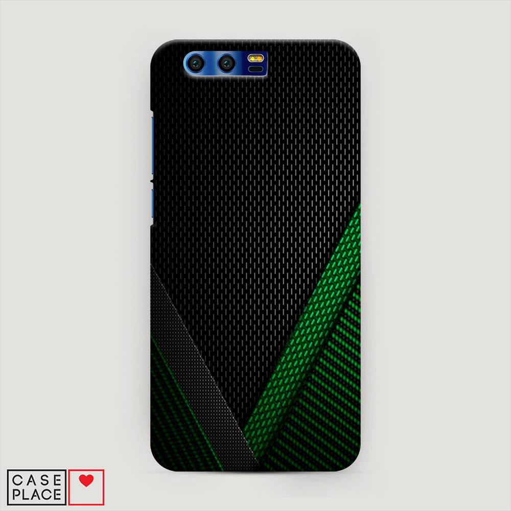 

Чехол Awog "Зеленый карбон" для Honor 9, 62420-2