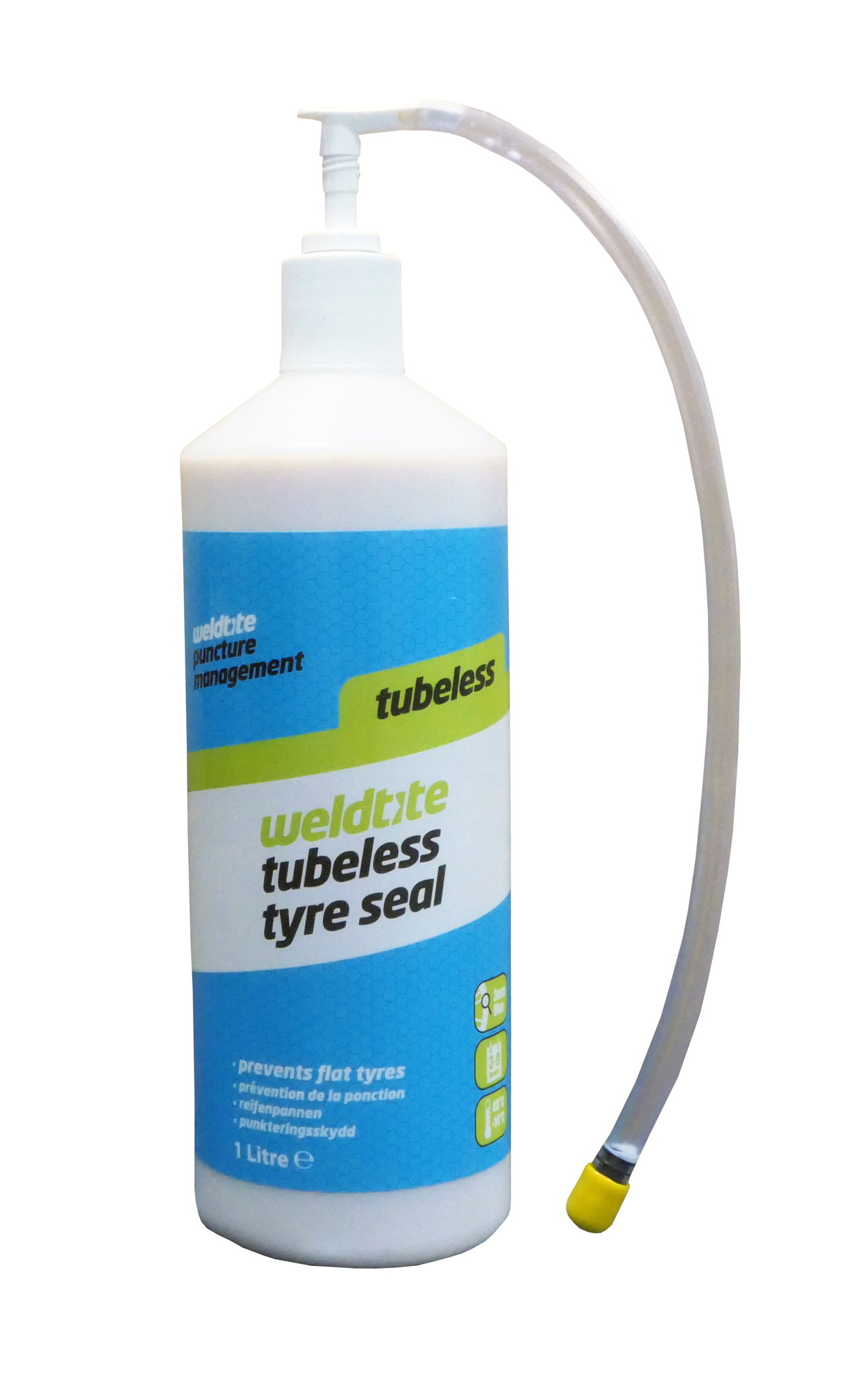 

Герметик/антипрокольный профи TUBELESS TYRE SEALANT для бескамерных покрышек 1л WELDTITE (, Белый, Tubless Tyre Sealant