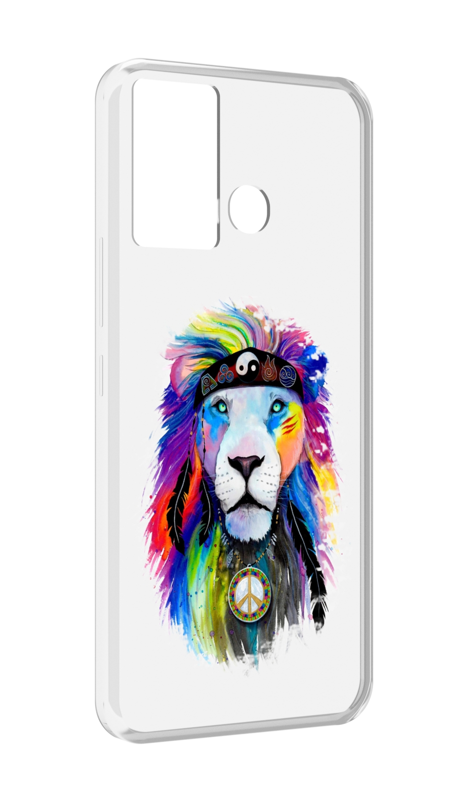 Чехол MyPads Лев 3 для Infinix Hot 12 Play