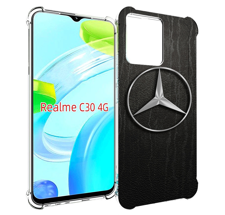 

Чехол MyPads mercedes-2 мужской для Realme C30 4G / Narzo 50i Prime, Прозрачный, Tocco