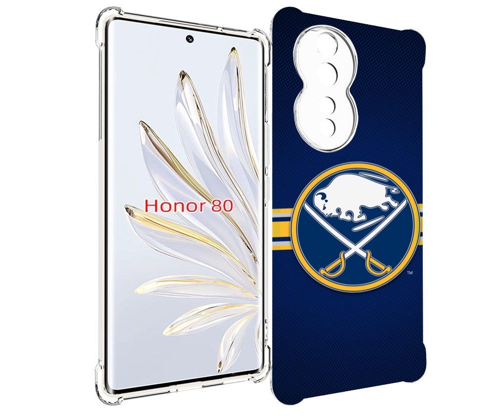 

Чехол MyPads баффало сеибрс для Honor 80, Прозрачный, Tocco