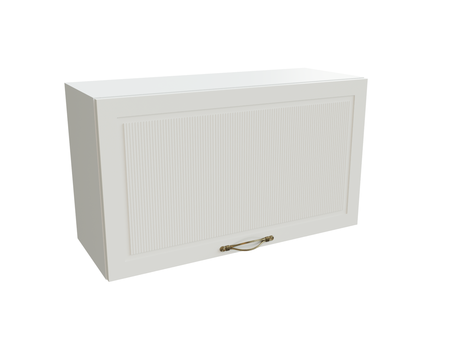

Шкаф навесной антресоль SURA Моцарт Айленд силк 80x31,8x46 арт.ММК-00001625, Белый
