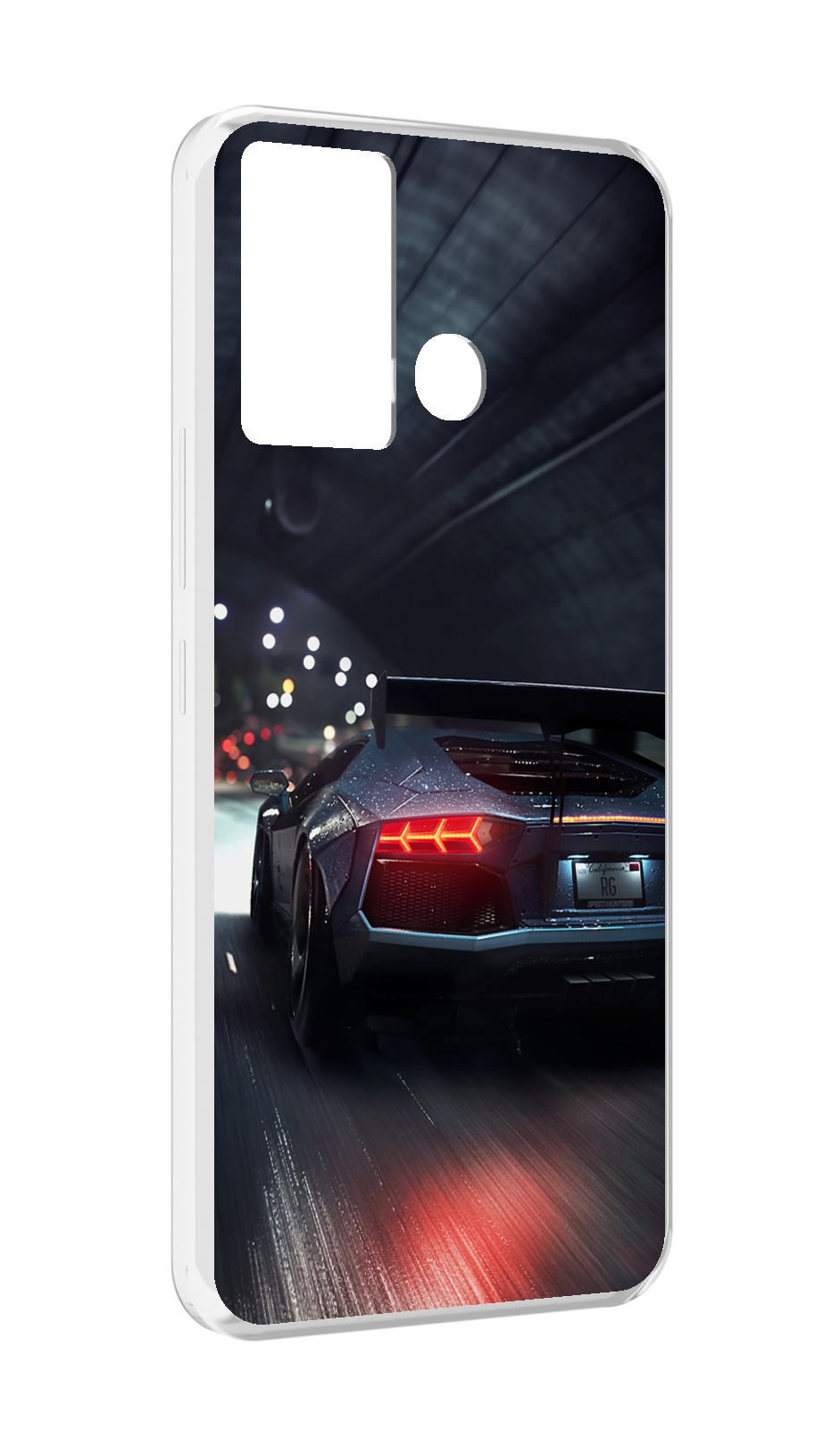 

Чехол MyPads Ламба мужской для Infinix Hot 12 Play, Прозрачный, Tocco