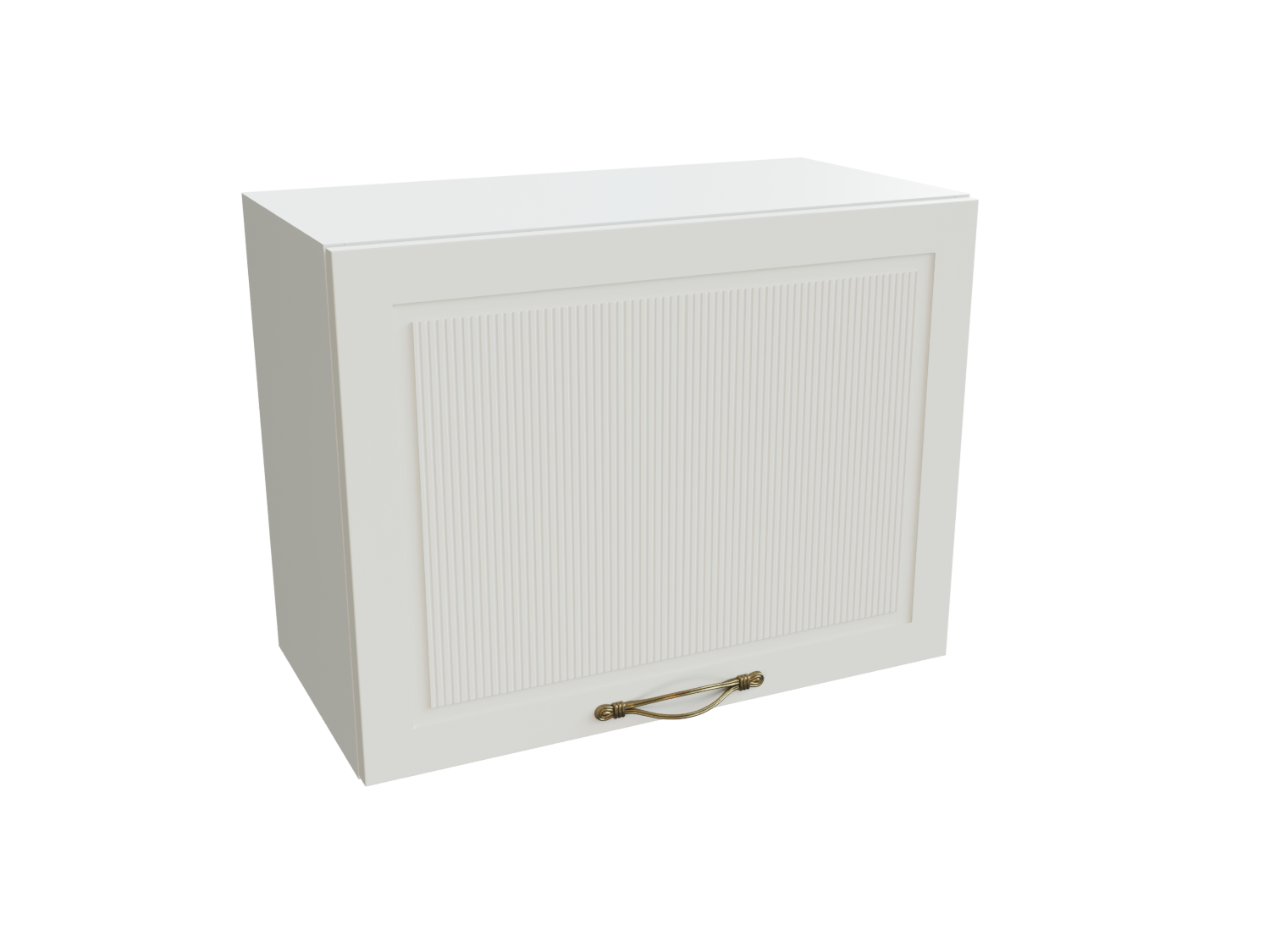 

Шкаф навесной антресоль SURA Моцарт Айленд силк 60x31,8x46 арт.ММК-00001622, Белый