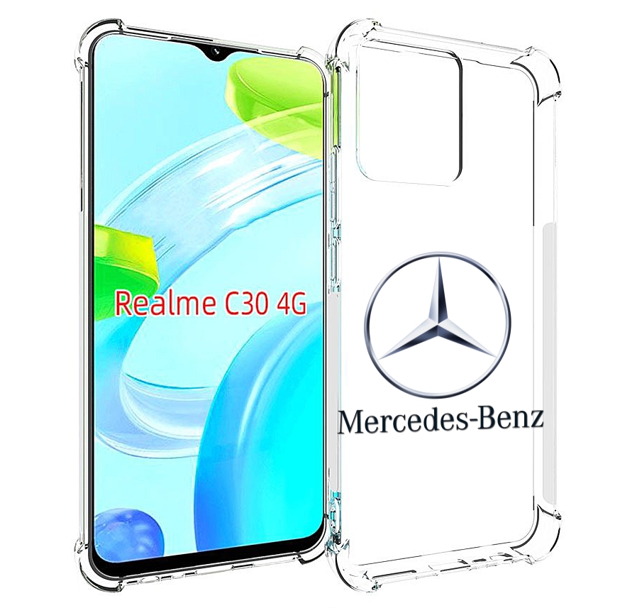 

Чехол MyPads mercedes-7 мужской для Realme C30 4G / Narzo 50i Prime, Прозрачный, Tocco