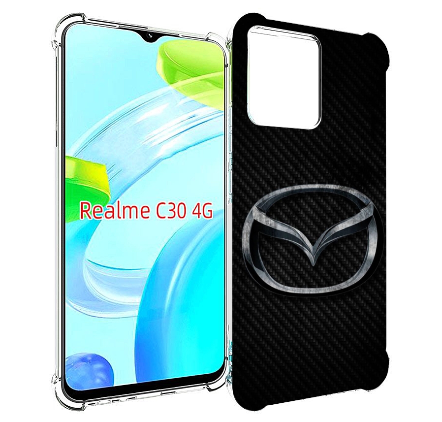 

Чехол MyPads mazda 1 женский для Realme C30 4G / Narzo 50i Prime, Прозрачный, Tocco