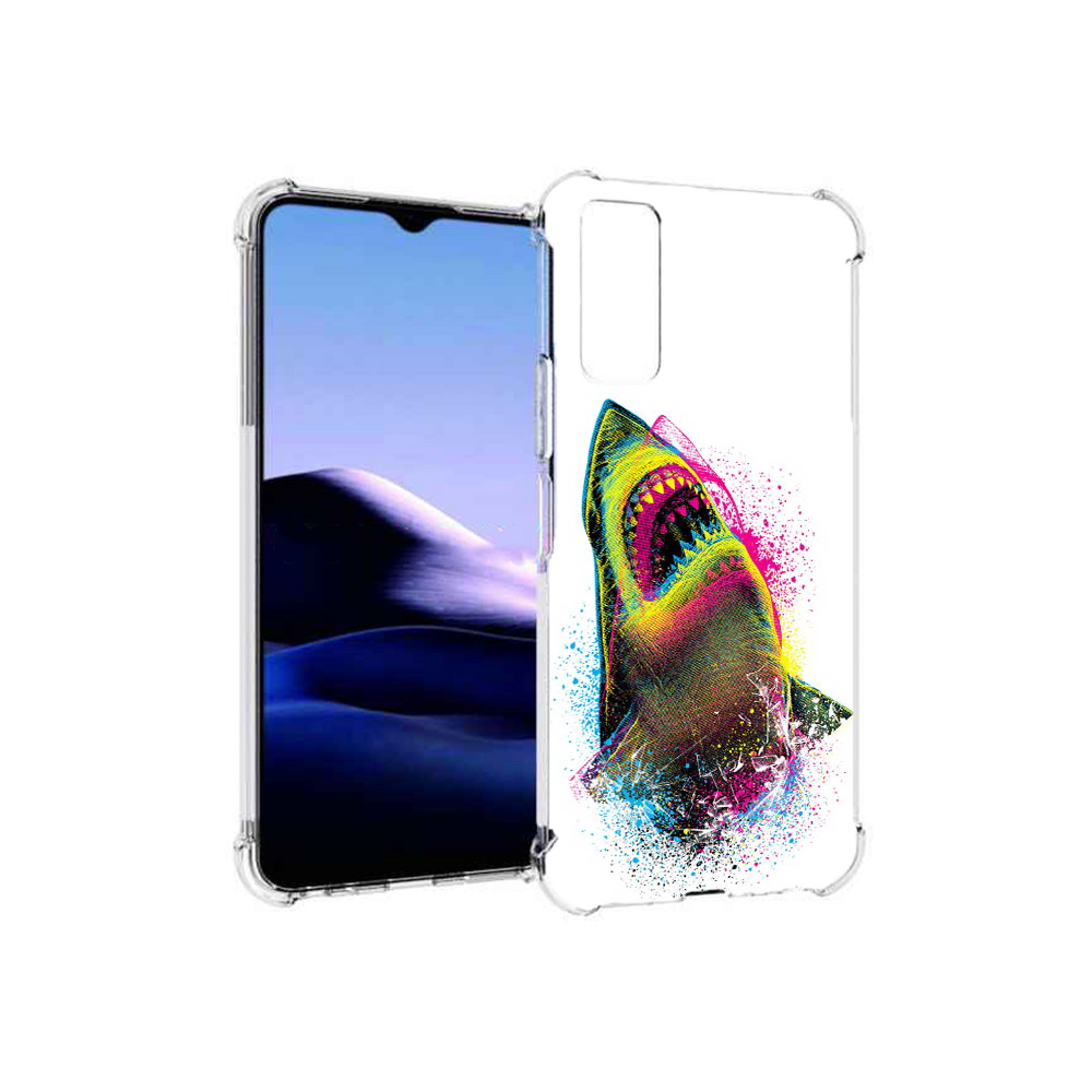

Чехол MyPads Tocco для Vivo Y20 челюсти-2 (PT154038.379.674), Прозрачный, Tocco