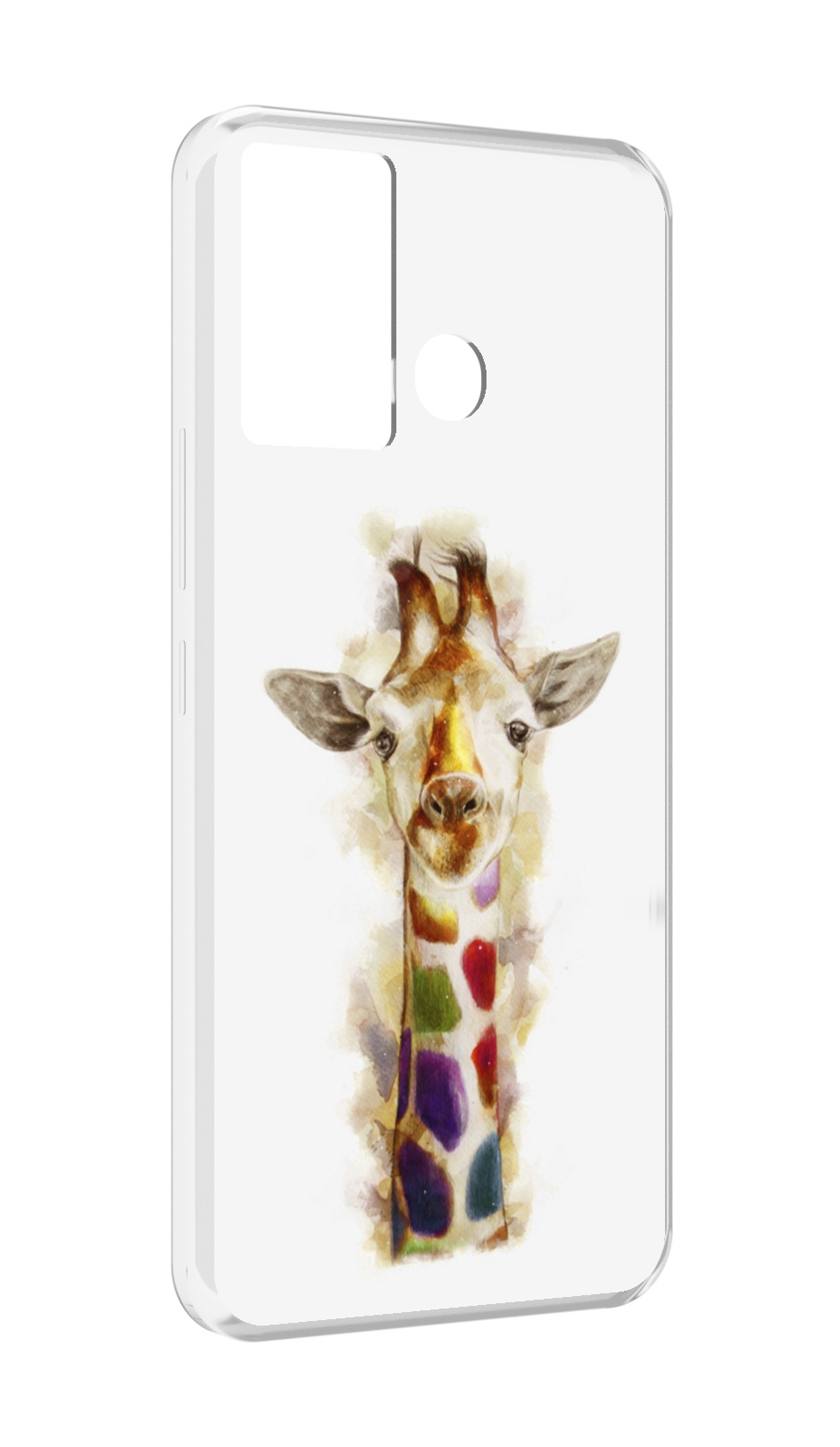 

Чехол MyPads Красочный жираф для Infinix Hot 12 Play, Прозрачный, Tocco