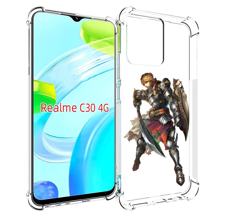 

Чехол MyPads lineage-2 для Realme C30 4G / Narzo 50i Prime, Прозрачный, Tocco