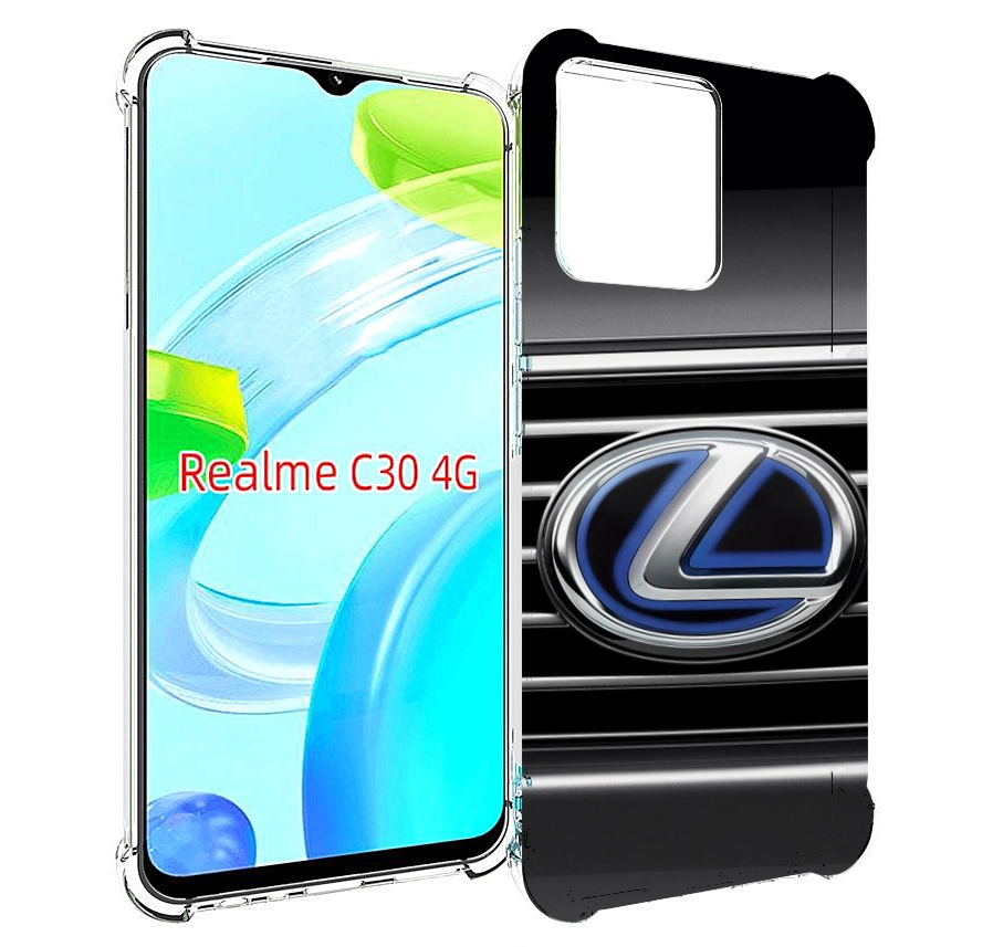 

Чехол MyPads lexus-2 для Realme C30 4G / Narzo 50i Prime, Прозрачный, Tocco