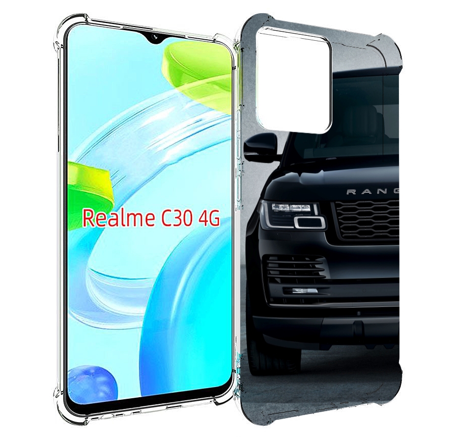 

Чехол MyPads land rover-1 мужской для Realme C30 4G / Narzo 50i Prime, Прозрачный, Tocco