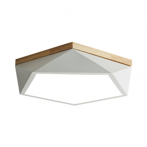 фото Умный светильник xiaomi huizuo smart macaron polygon ceiling light 24w crescent white