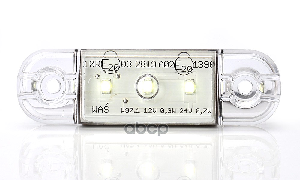 

WAS 710 Фонарь габаритный Super Slim Белый [светодиод] 12V/24V