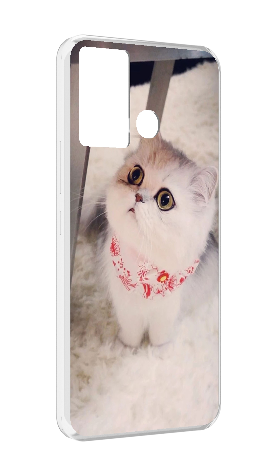 

Чехол MyPads Котеночек женский для Infinix Hot 12 Play, Прозрачный, Tocco