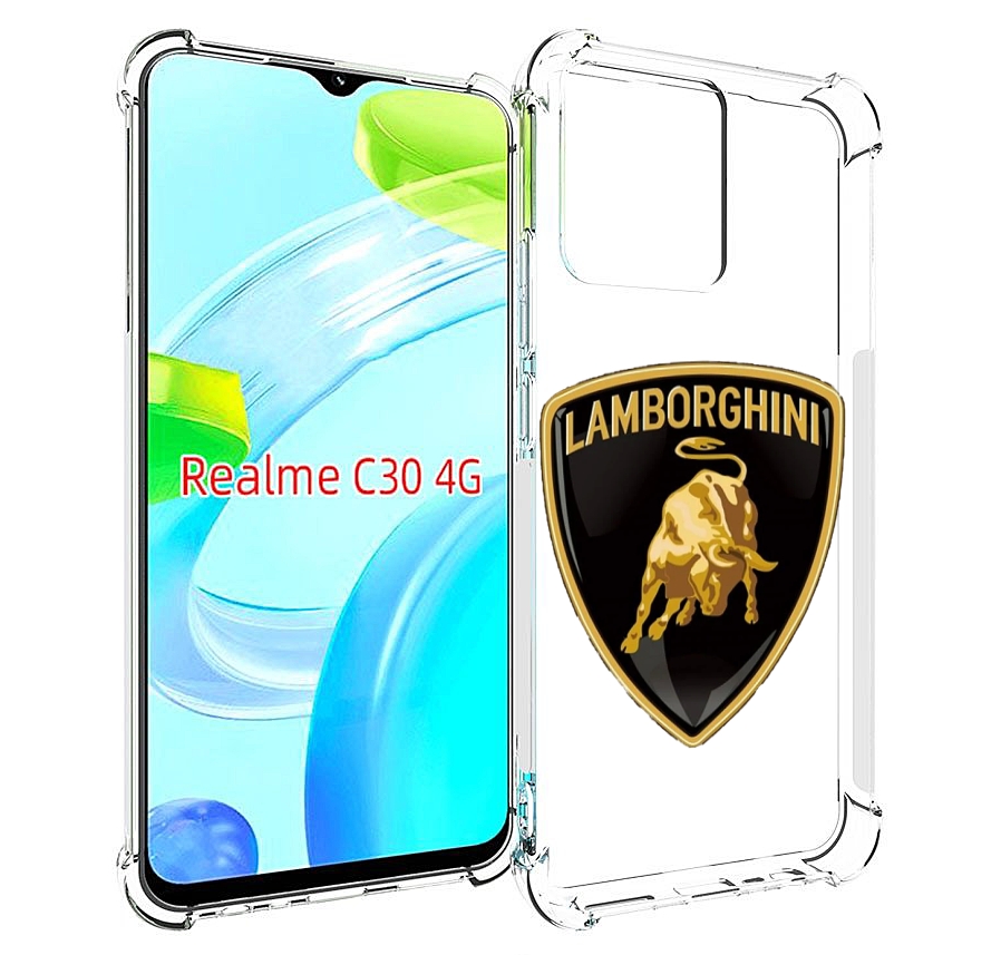

Чехол MyPads lamborghini-2 для Realme C30 4G / Narzo 50i Prime, Прозрачный, Tocco
