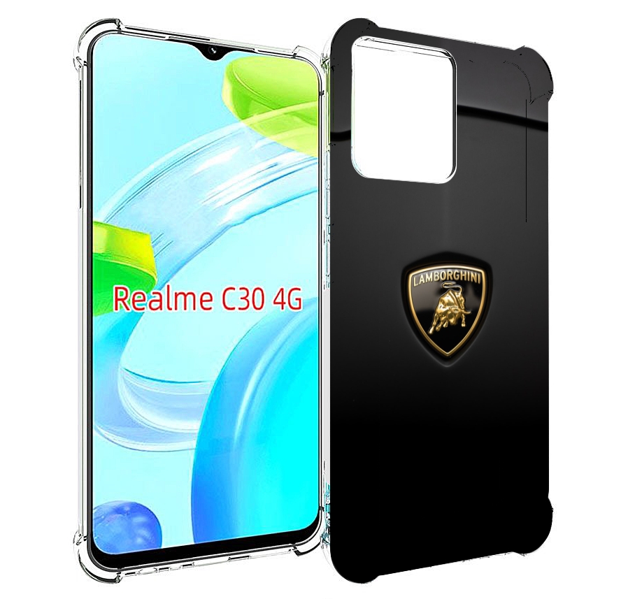 

Чехол MyPads lamborghini ламба 3 для Realme C30 4G / Narzo 50i Prime, Прозрачный, Tocco
