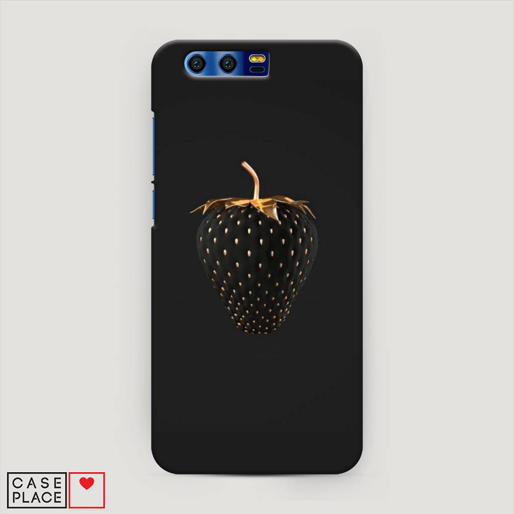 

Чехол Awog "Черно-золотая клубника" для Honor 9, 62420-7