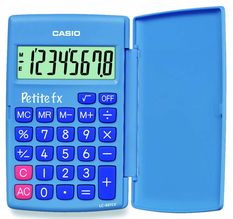 Калькулятор карманный с крышкой 