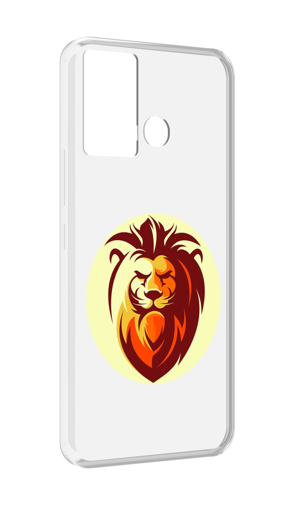 

Чехол MyPads Картинка-Лев для Infinix Hot 12 Play, Прозрачный, Tocco