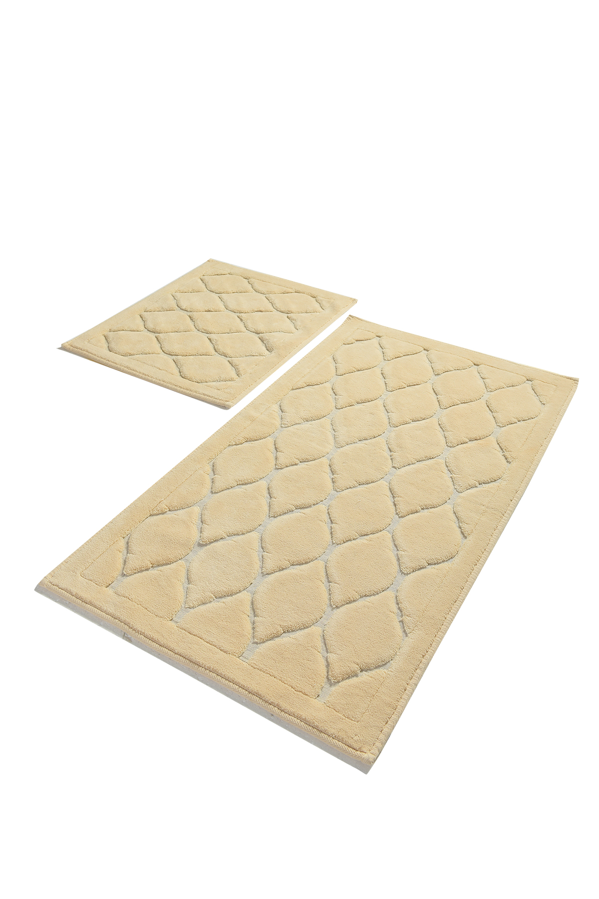 

Набор ковриков для ванной (2шт): 60x100, 50x60 см; Chilai Home, бежевый, 8694578912147