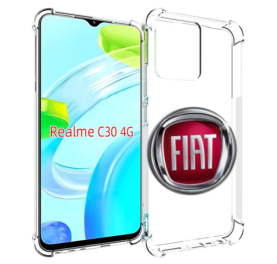 

Чехол MyPads fiat мужской для Realme C30 4G / Narzo 50i Prime, Прозрачный, Tocco