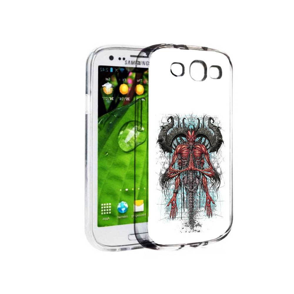 

Чехол MyPads Tocco для Samsung Galaxy S3 дьявол (PT123108.507.340), Прозрачный, Tocco