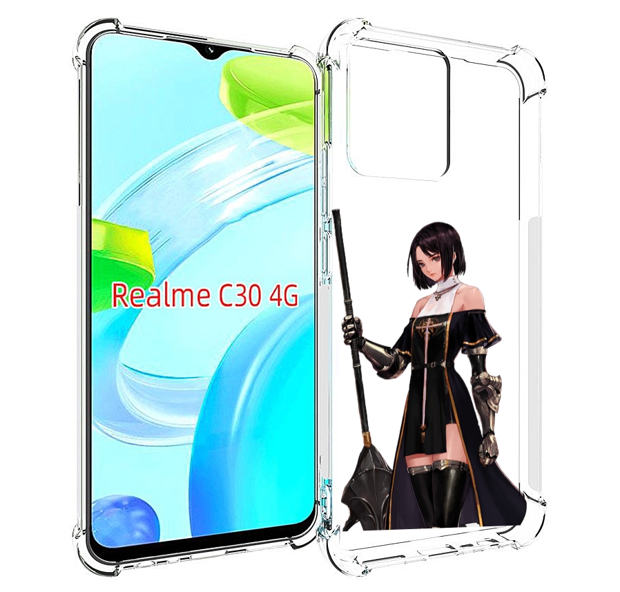 

Чехол MyPads dungeon-fighter для Realme C30 4G / Narzo 50i Prime, Прозрачный, Tocco