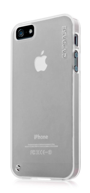 Силиконовый чехол CAPDASE Soft Jacket Xpose for Apple iPhone 5/5S / iPhone SE - белый