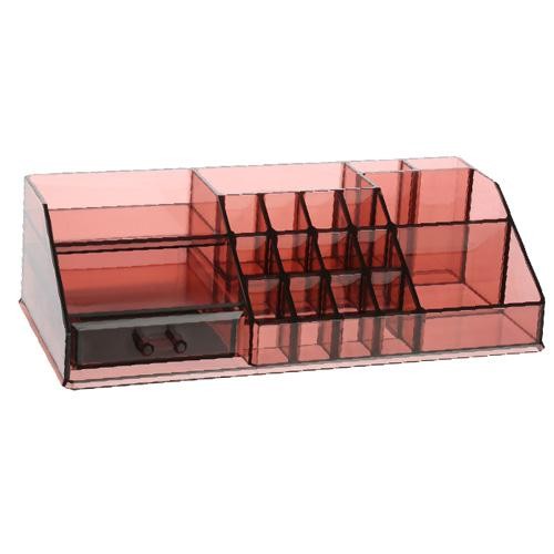 

Акриловый органайзер для косметики Multi-Functional Storage Box QFY-3133, бордовый