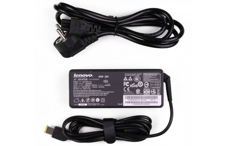 

Блок питания NoBrand для ноутбука Lenovo ThinkPad E465, Черный