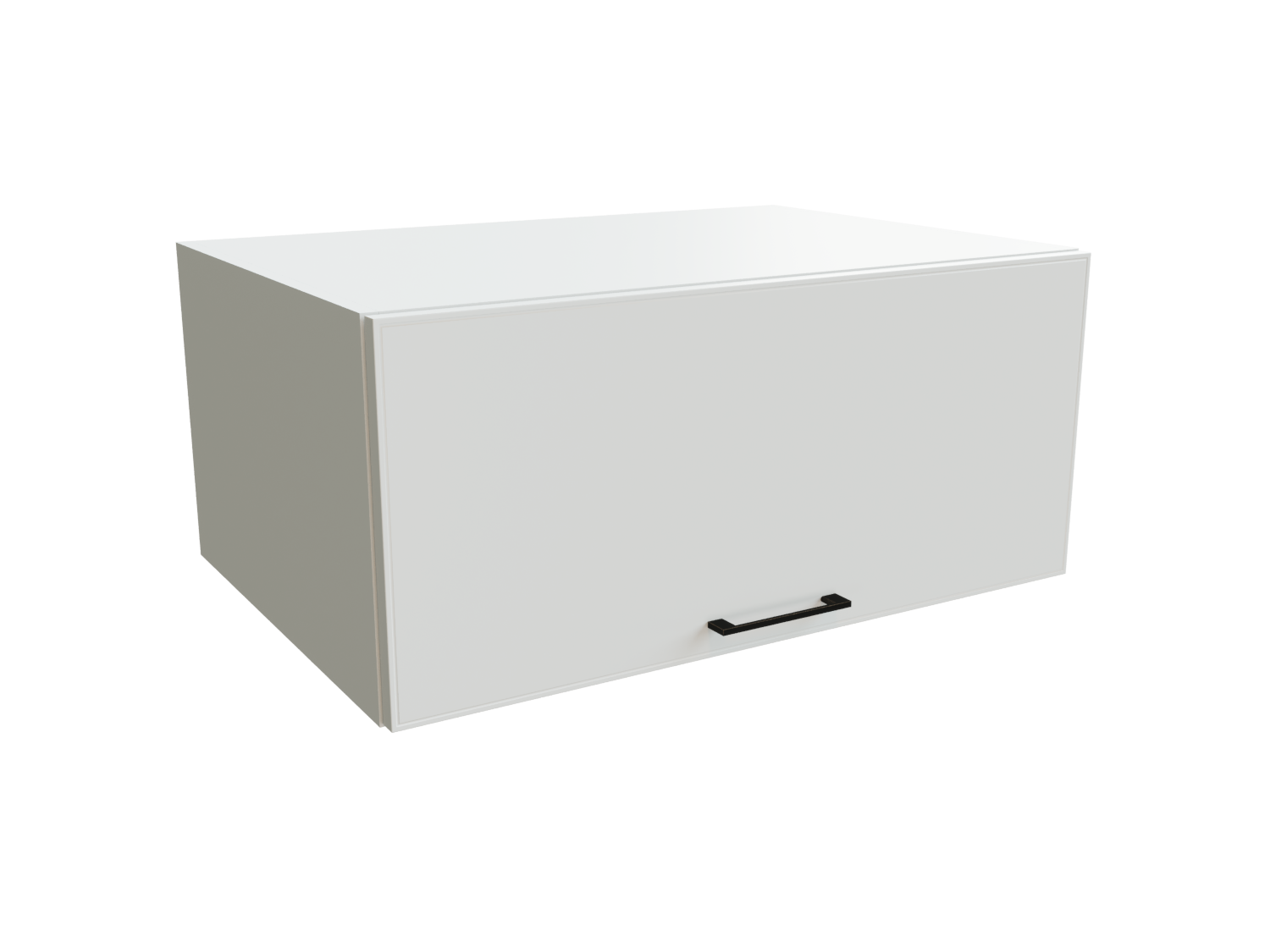 

Шкаф навесной антресоль SURA Мемфис Белый софт 80x57,4x35,8 арт.ММК-00001401