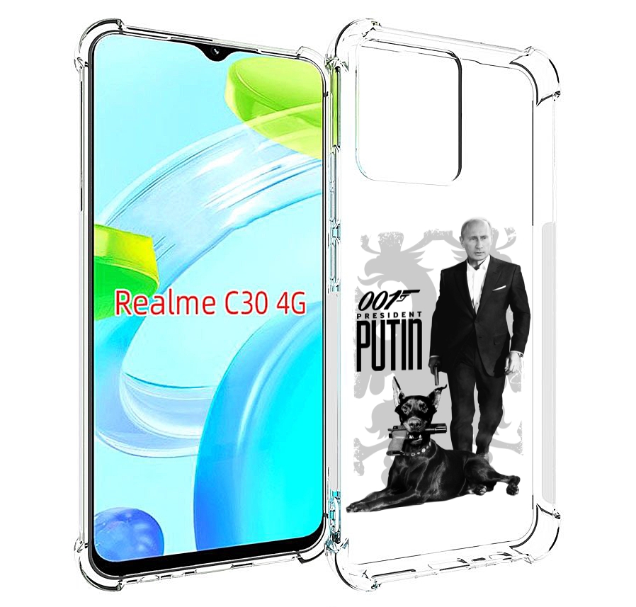 

Чехол MyPads 001 для Realme C30 4G / Narzo 50i Prime, Прозрачный, Tocco