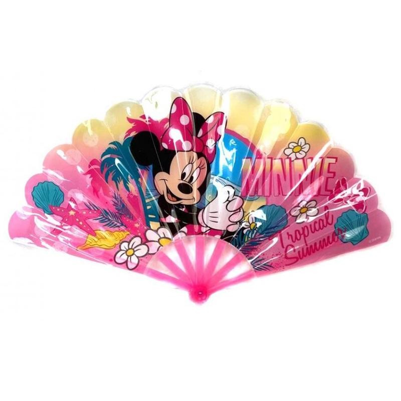 

Веер детский с рисунком 23 см Минни Маус розовый 00112060