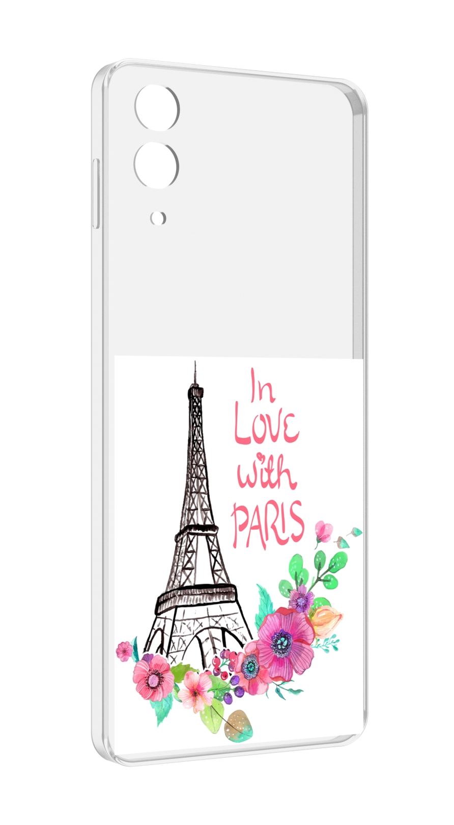 

Чехол MyPads любимый париж для Samsung Galaxy Z Flip 4 (SM-F721), Прозрачный, Tocco