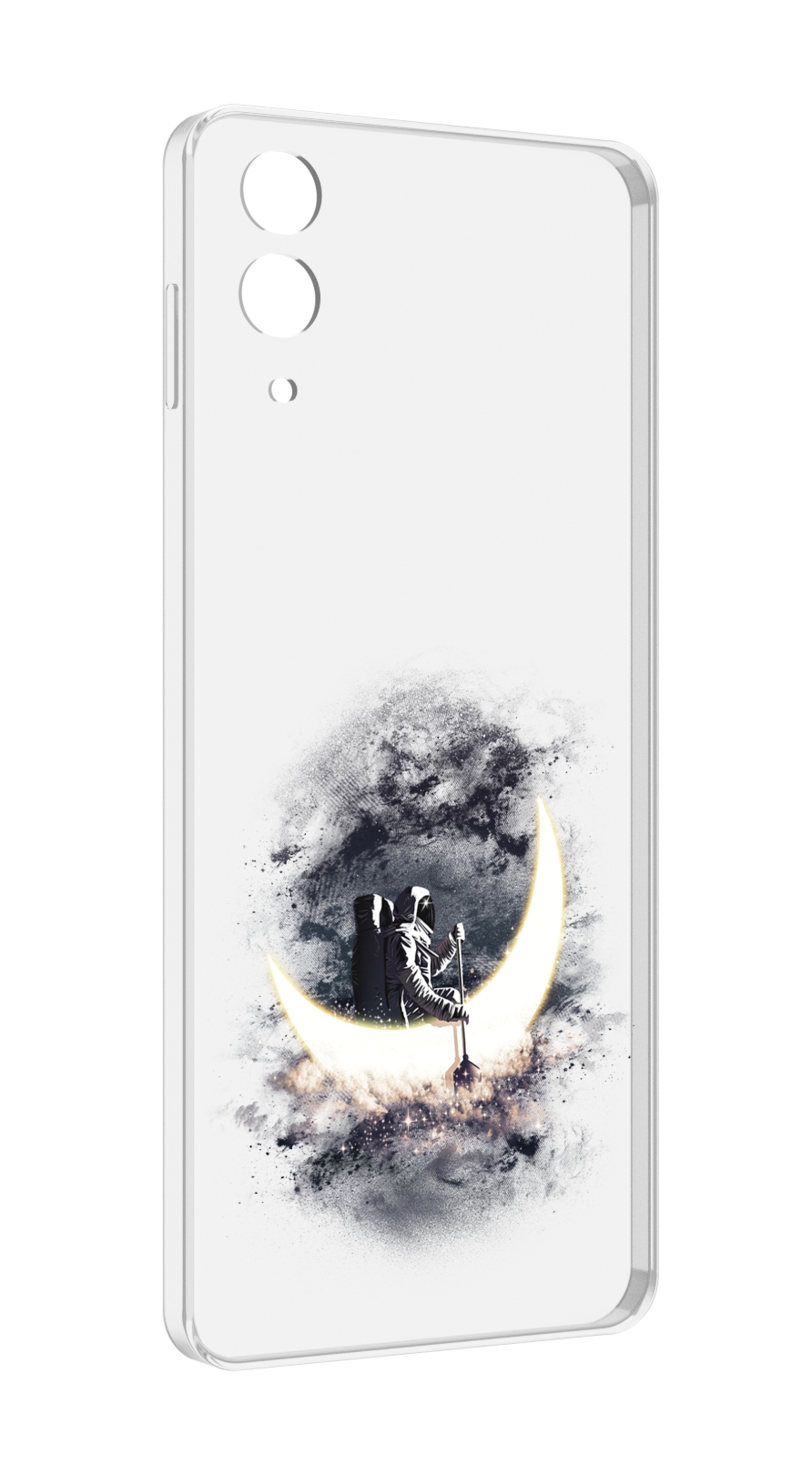 

Чехол MyPads лунный путешественник для Samsung Galaxy Z Flip 4 (SM-F721), Прозрачный, Tocco