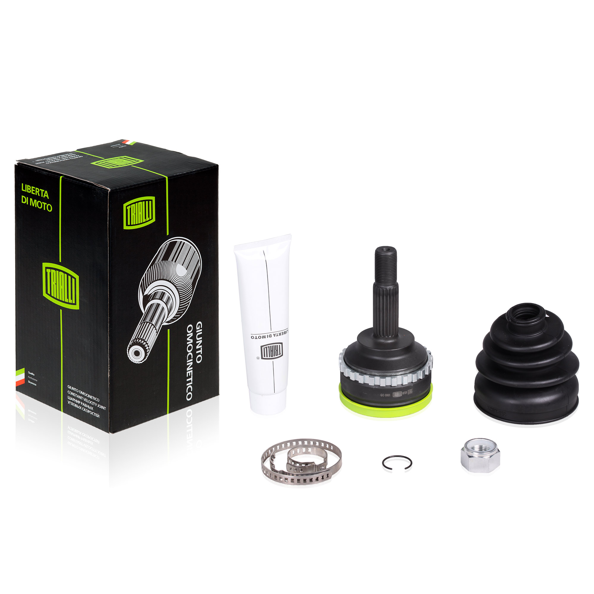 

ШРУС наружный (компл) RENAULT Clio II/Symbol/Kangoo I 1,4/1,6L TRIALLI GO 0901