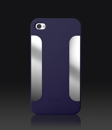 Пластиковый чехол More Para Blaze Collection для iPhone 4/4S - синий